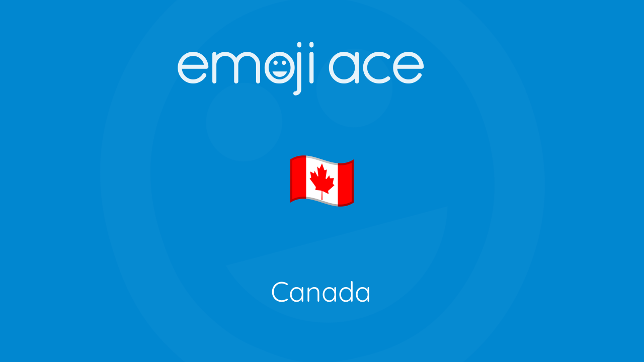 🇨🇦 Canada Emoji Ace