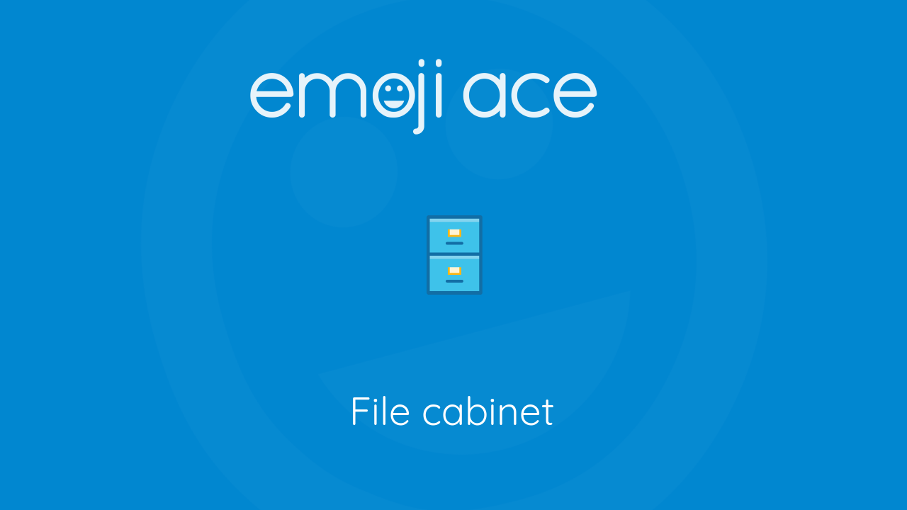 🗄 File Emoji Ace
