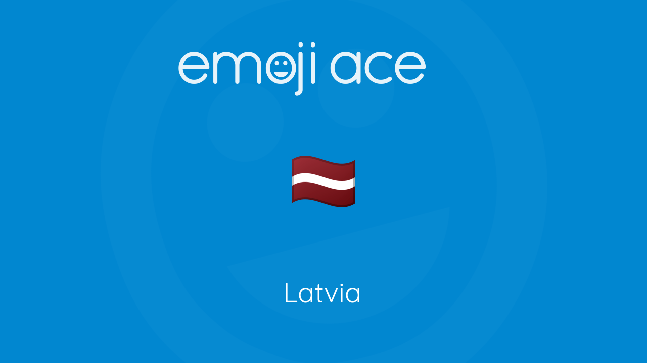 🇱🇻 Latvia Emoji Ace