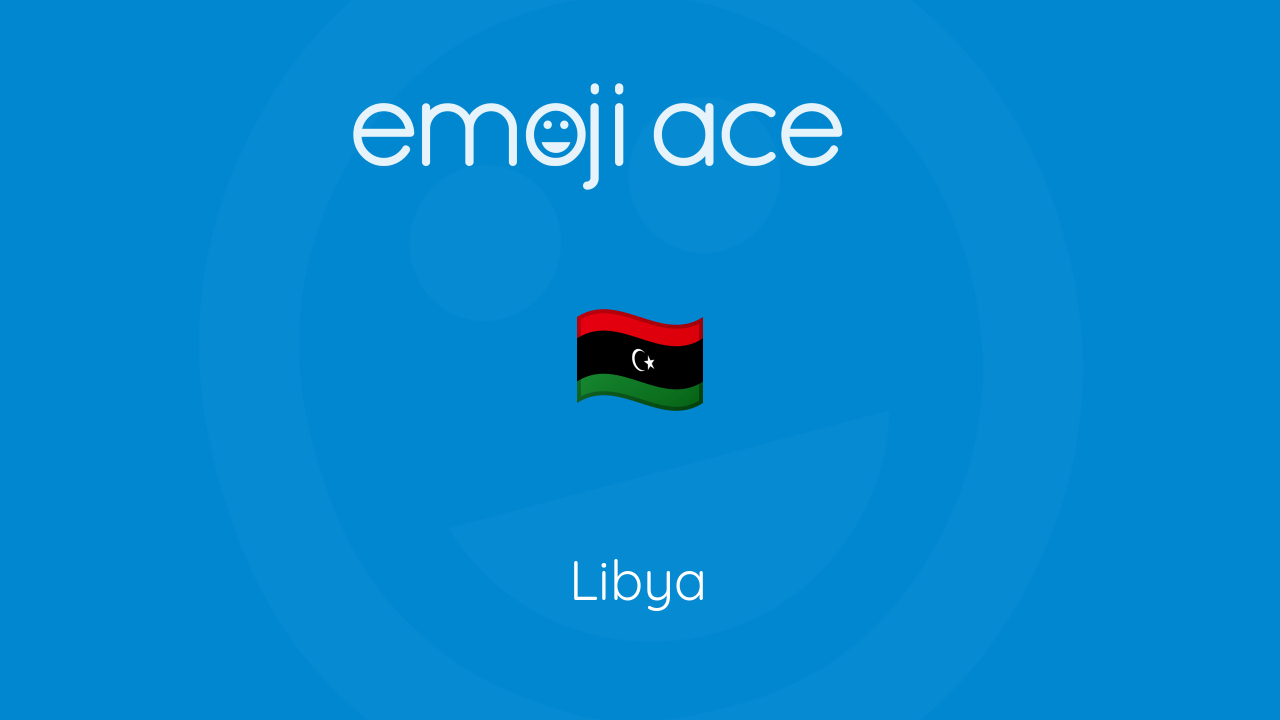 🇱🇾 Libya Emoji Ace