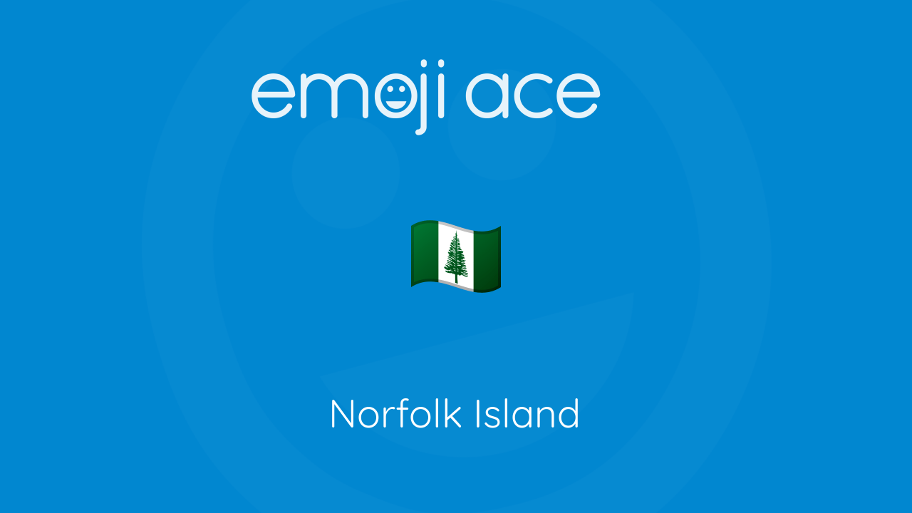 Norfolk Island Emoji Ace