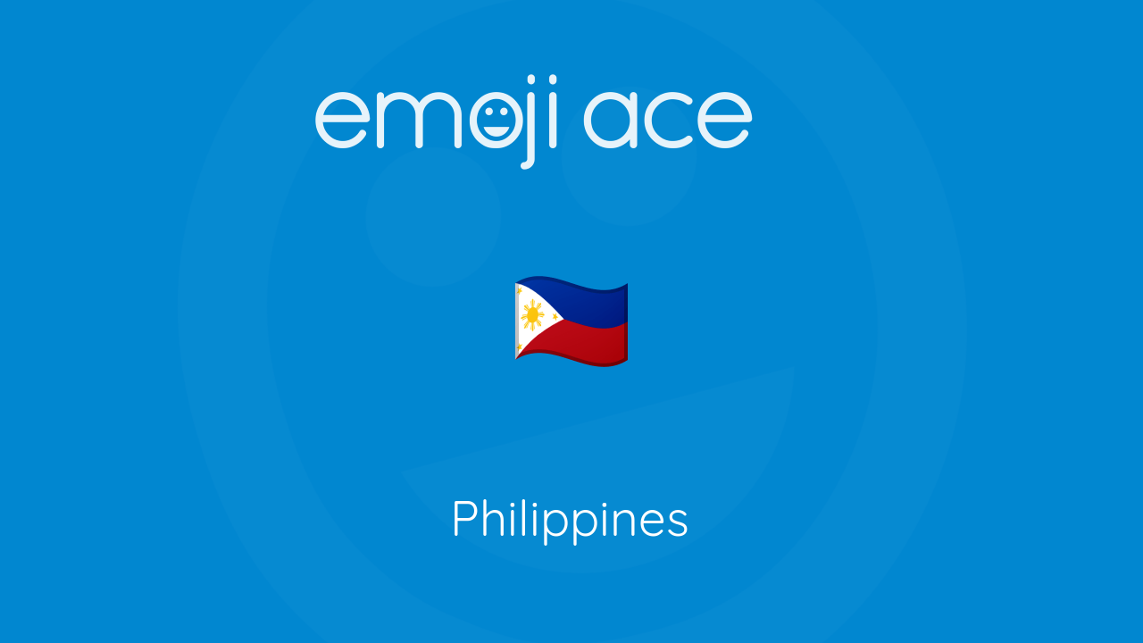 🇵🇭 Philippines Emoji Ace