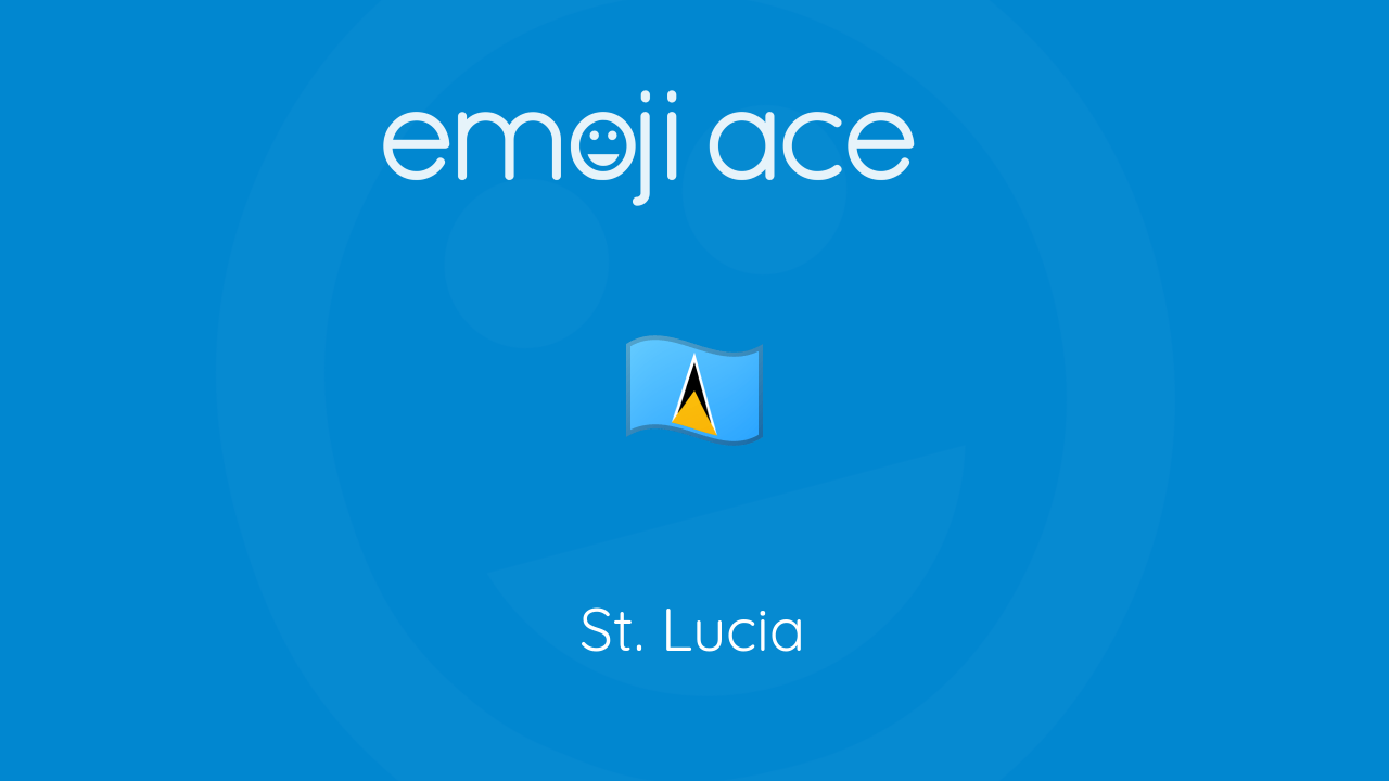π±π¨ St. Lucia - Emoji Ace