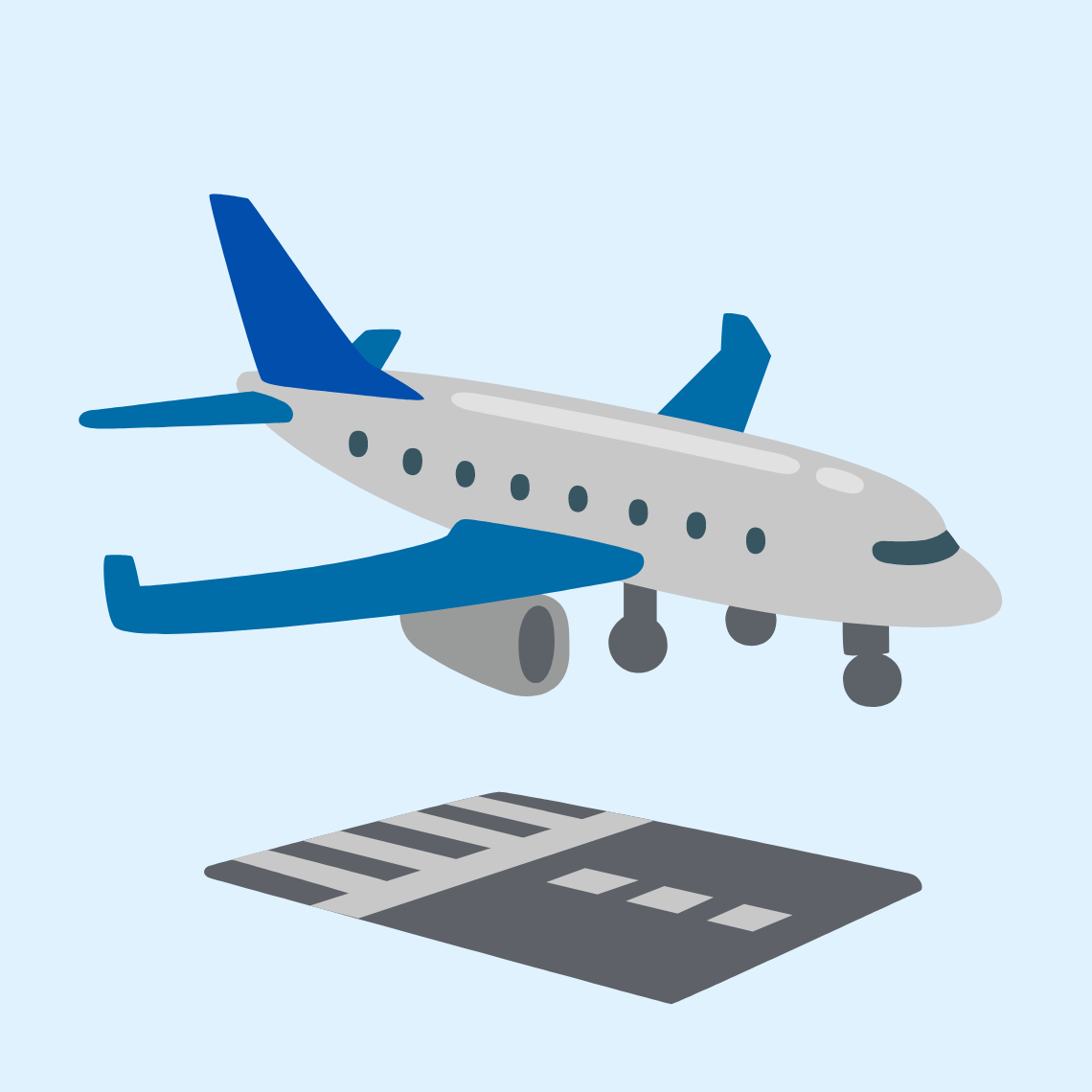 π¬ Airplane arrival