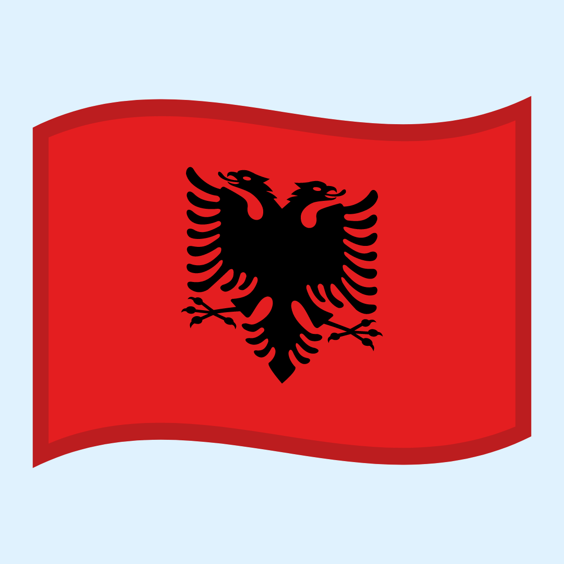 ๐ฆ๐ฑ Flag: Albania