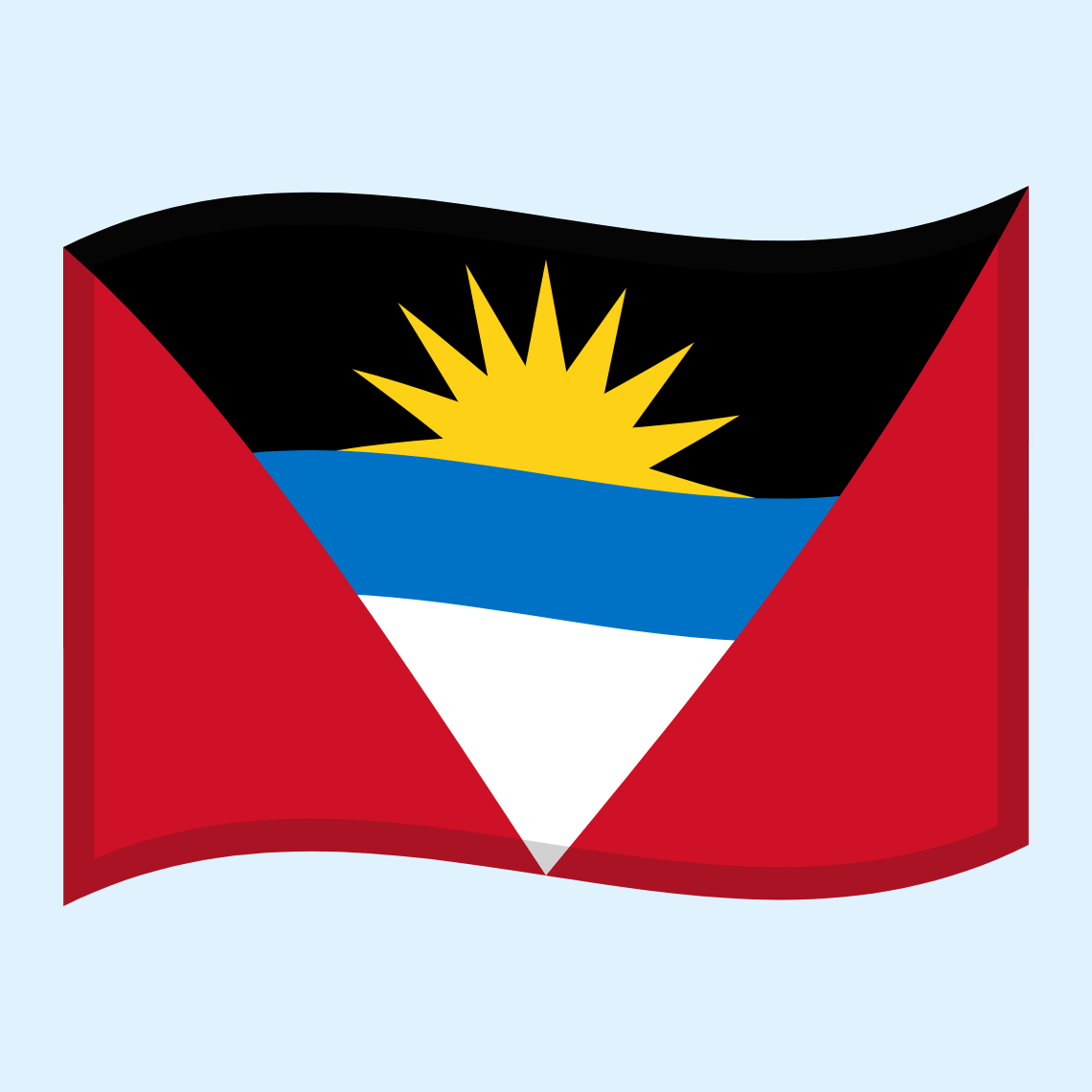 ๐ฆ๐ฌ Flag: Antigua & Barbuda