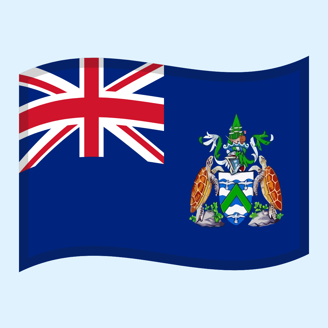 🇦🇨 Flag: Ascension Island