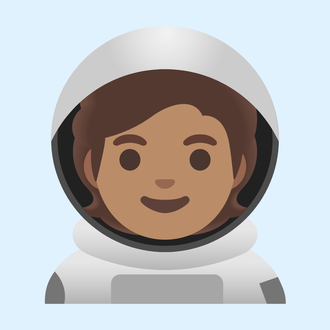 π§π½βπ Astronaut: medium skin tone