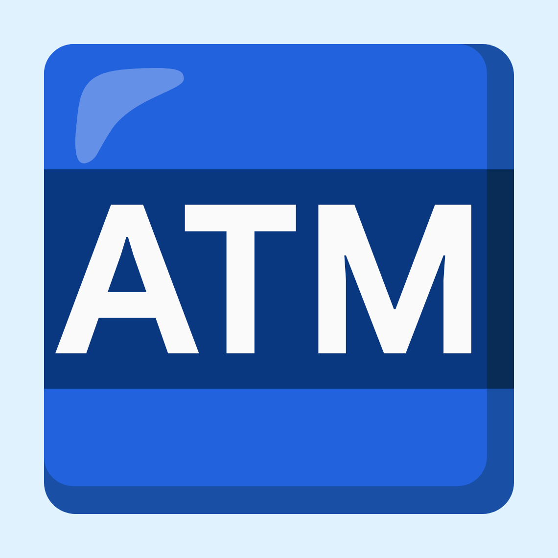 ๐ง ATM sign