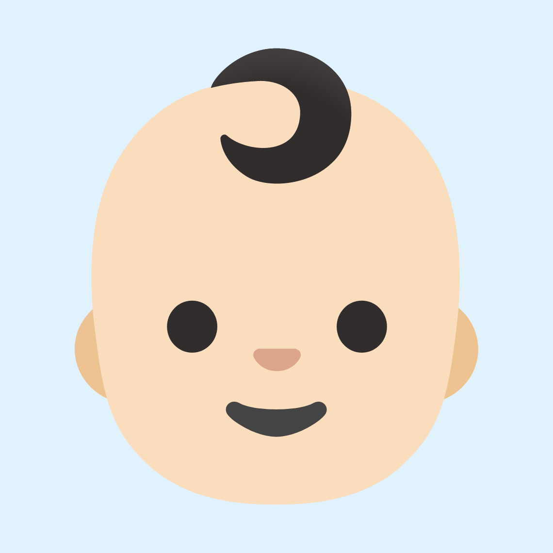 👶🏻 Beba: svijetla boja kože