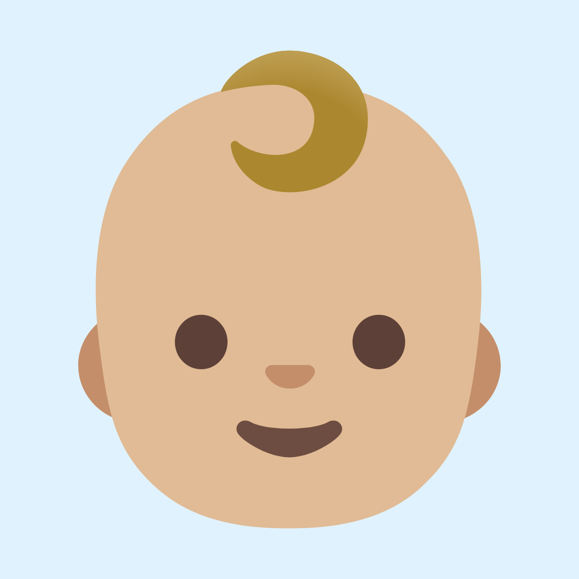πΆπΌ Baby: medium-light skin tone