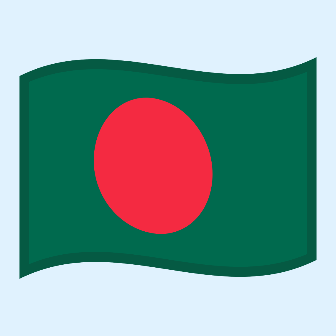 ๐ง๐ฉ Flag: Bangladesh