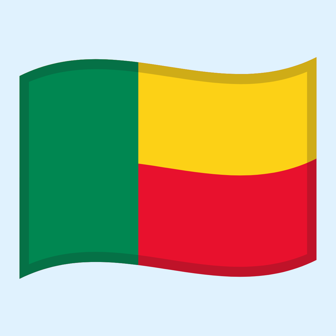 ๐ง๐ฏ Flag: Benin