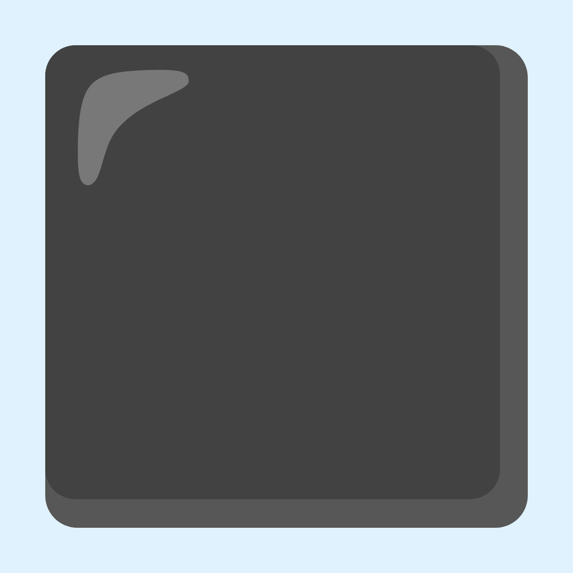 ⬛ Black large square