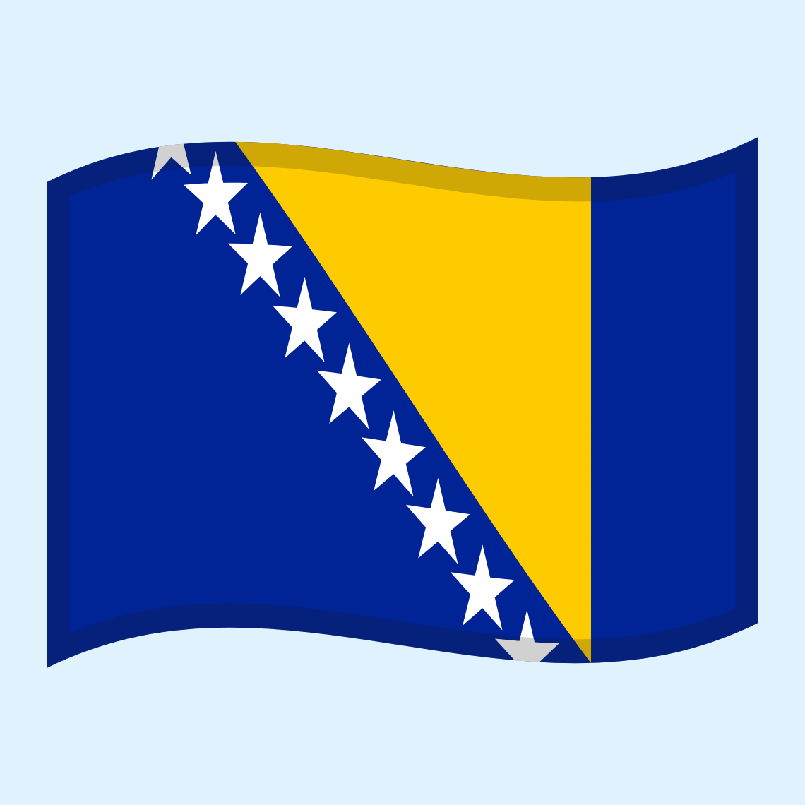 ๐ง๐ฆ Flag: Bosnia & Herzegovina