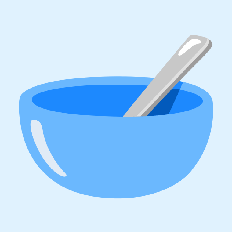 Emoji 🥣 Bowl with spoon: Meaning and Details