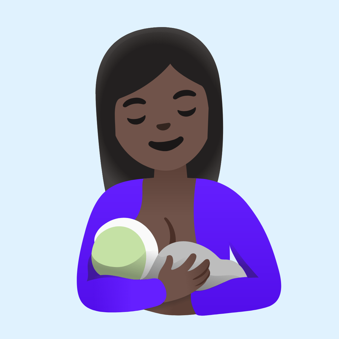 π€±πΏ Breast-feeding: dark skin tone