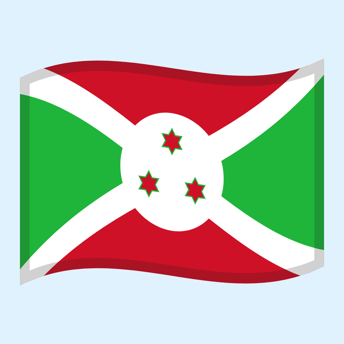 ๐ง๐ฎ Flag: Burundi