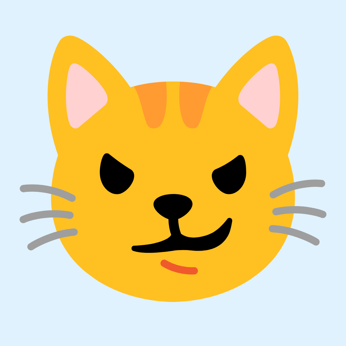 πΌ Cat with wry smile