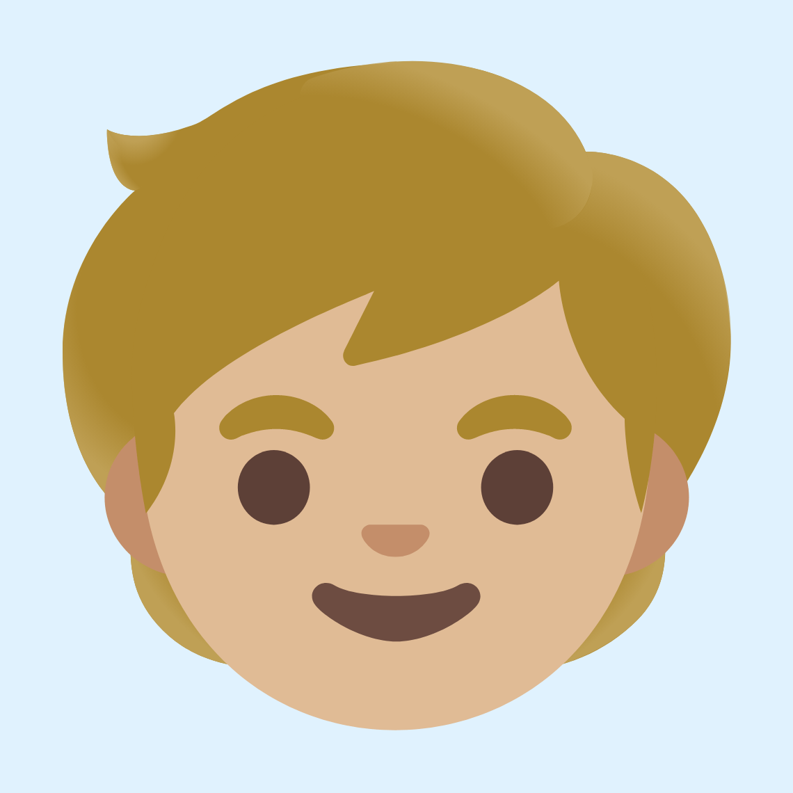π§πΌ Child: medium-light skin tone