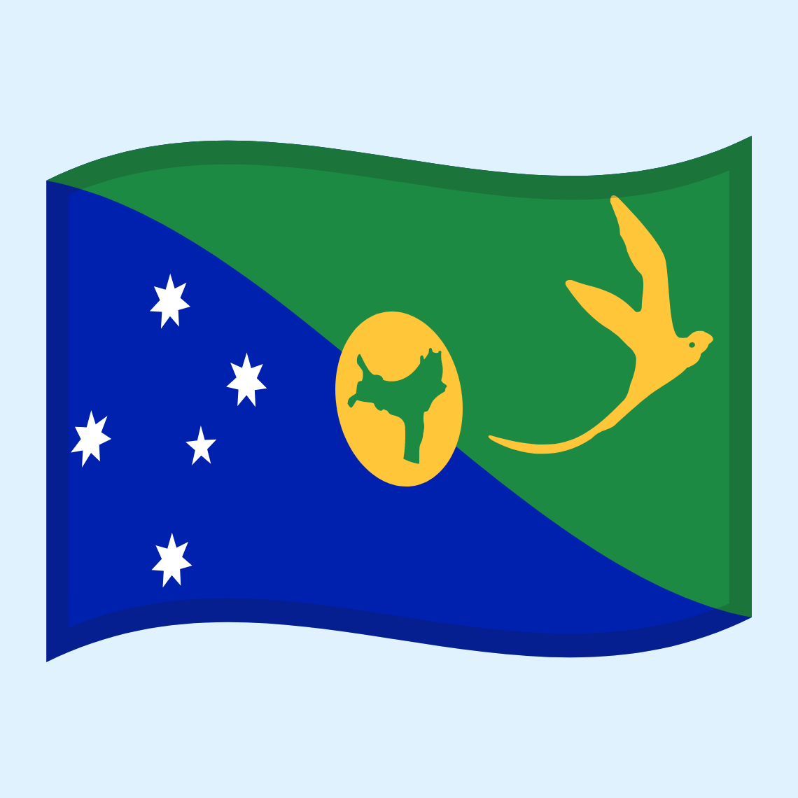 ๐จ๐ฝ Flag: Christmas Island