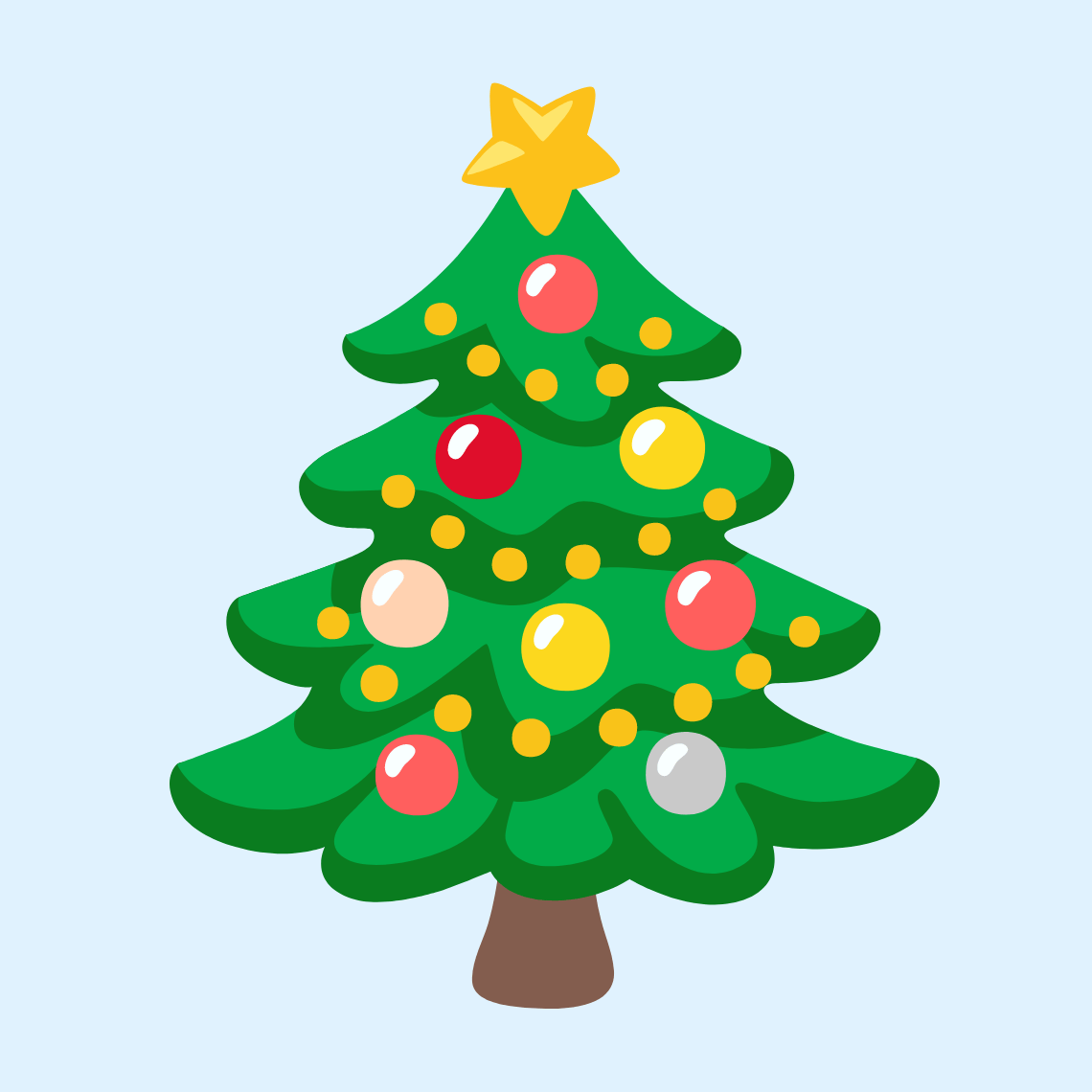π Christmas tree