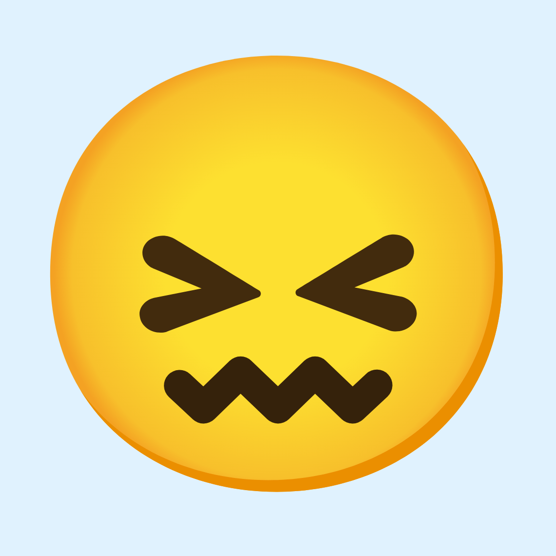 π Confounded face