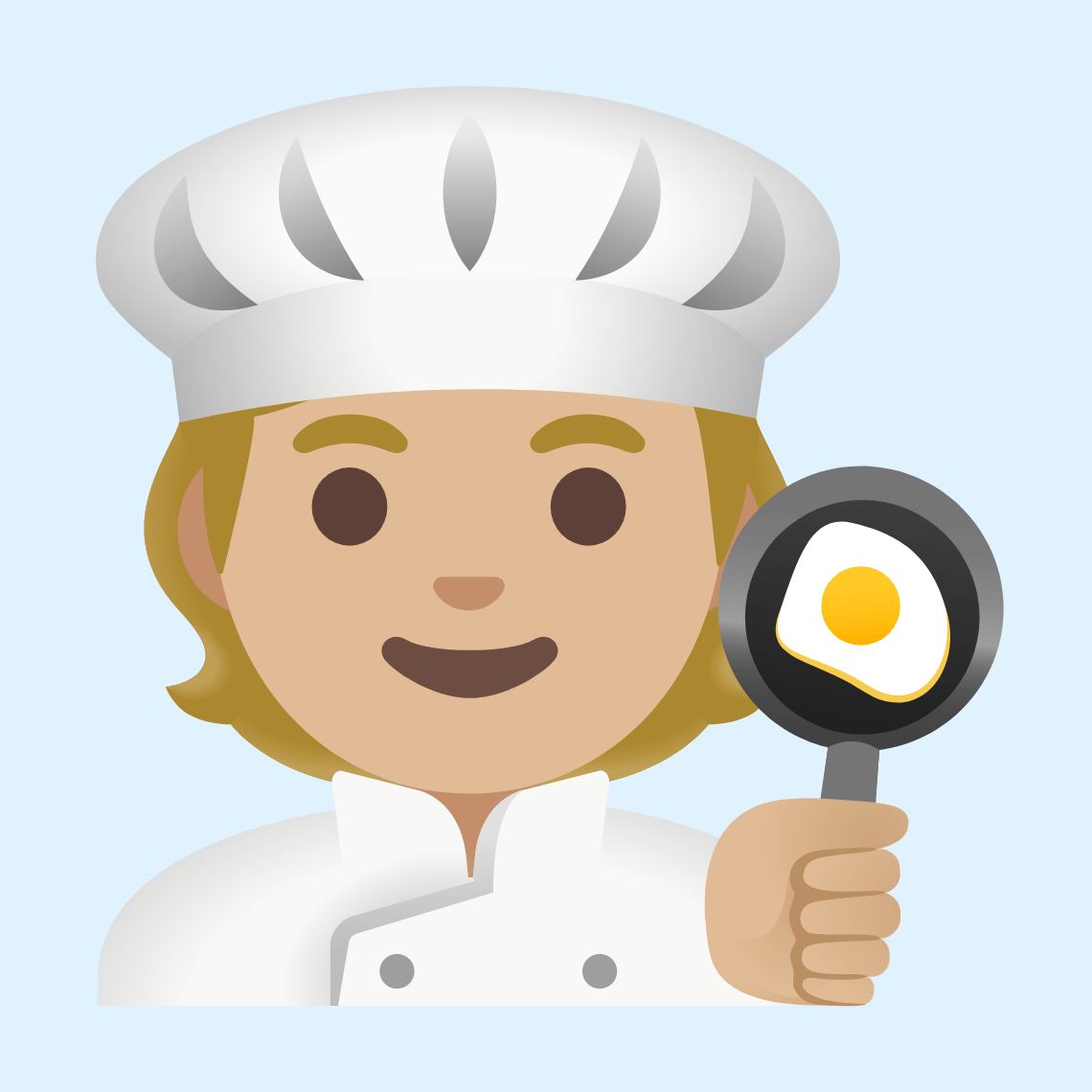 π§πΌβπ³ Cook: medium-light skin tone