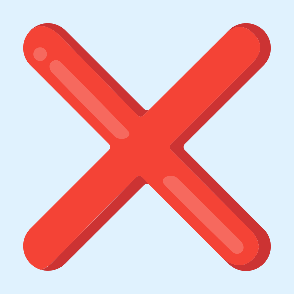 ❌ Cross mark
