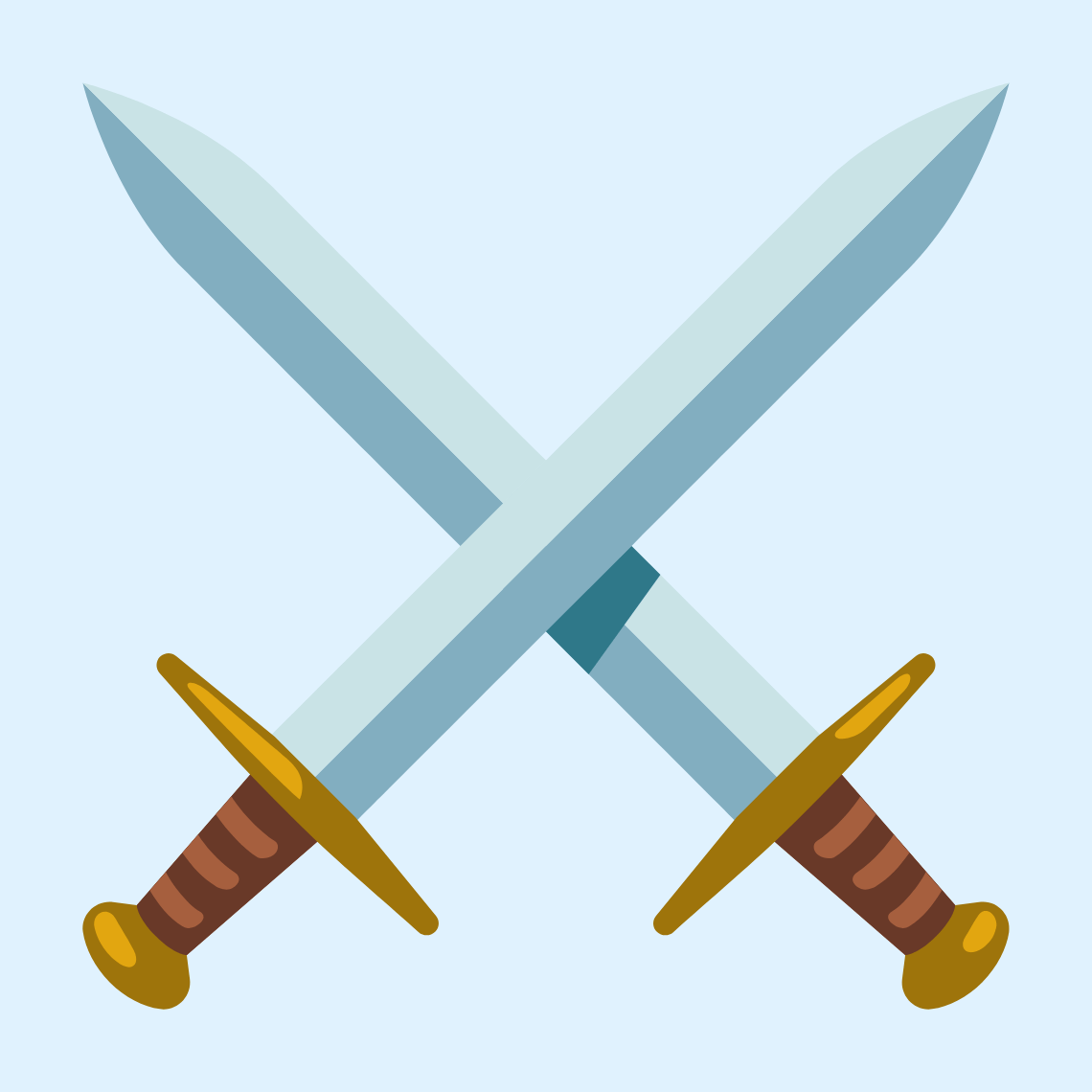 ⚔️ Crossed swords