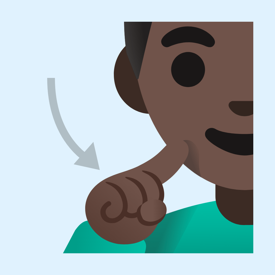 π§πΏββοΈ Deaf man: dark skin tone