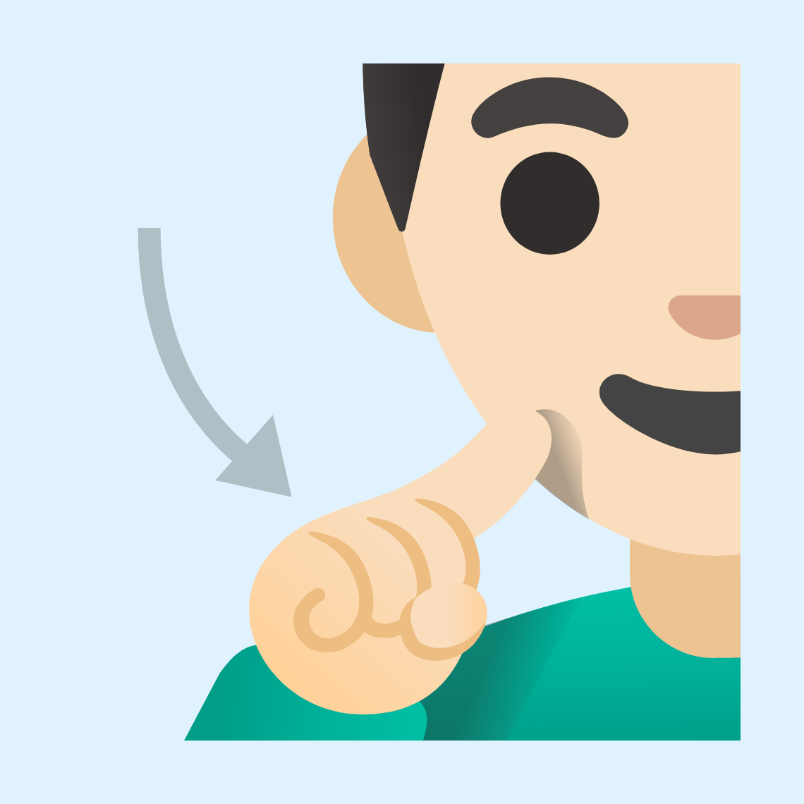 π§π»ββοΈ Deaf man: light skin tone