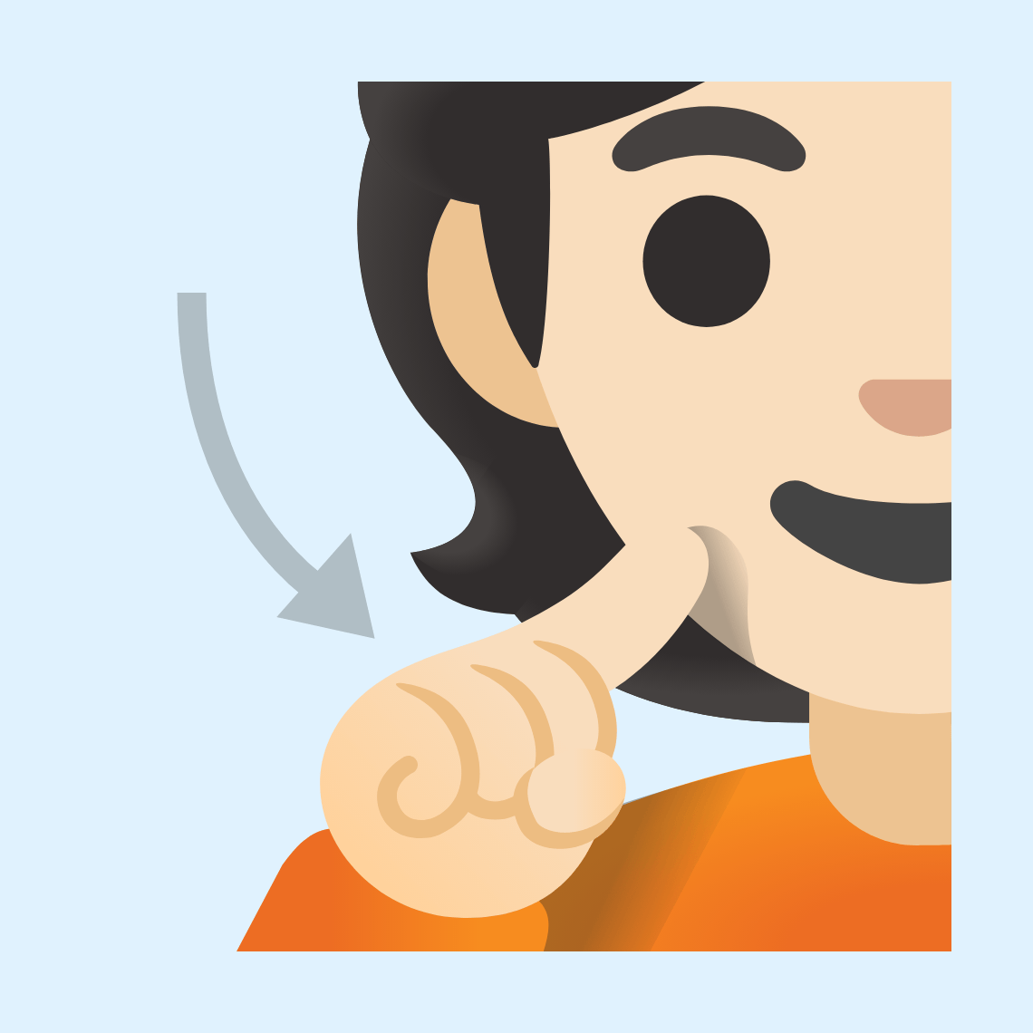 π§π» Deaf person: light skin tone