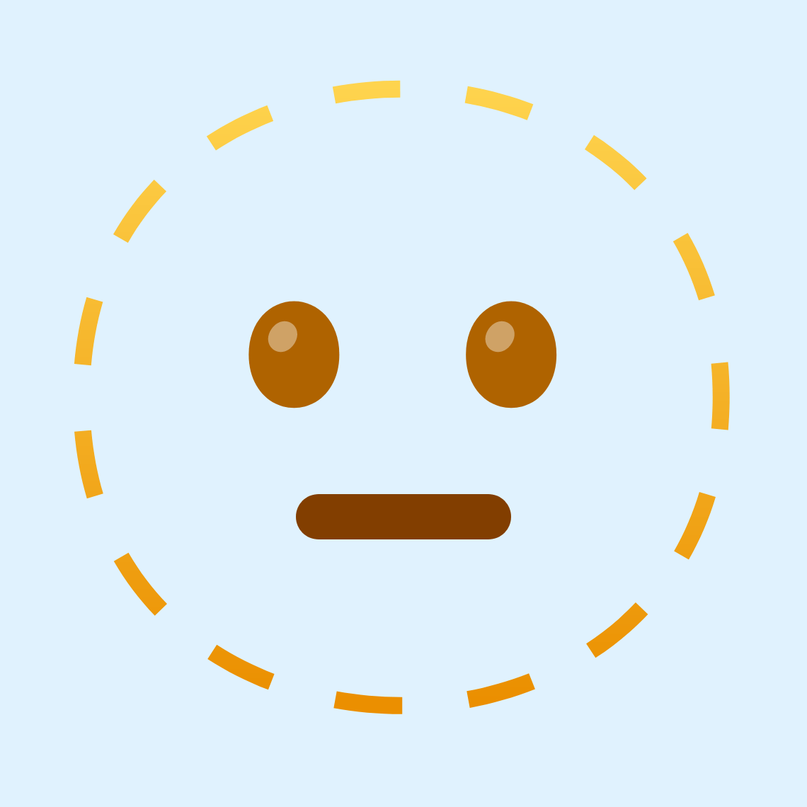 🫥 Dotted line face