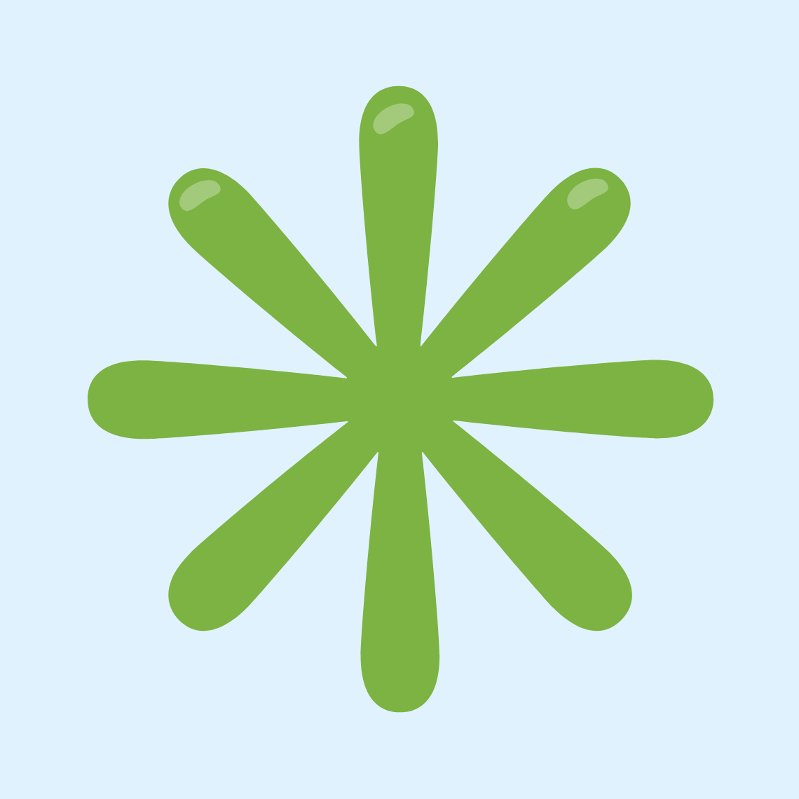 ✳️ Eight-spoked asterisk