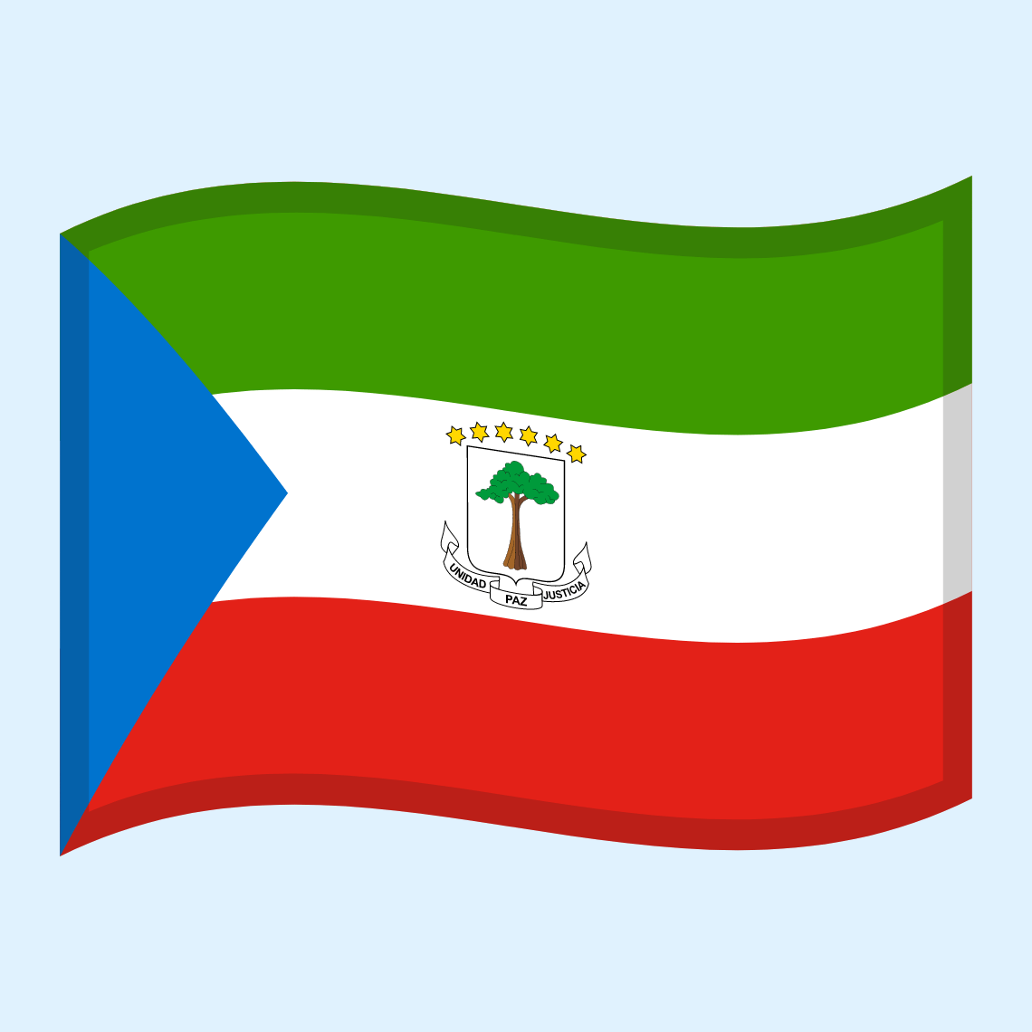 ๐ฌ๐ถ Flag: Equatorial Guinea