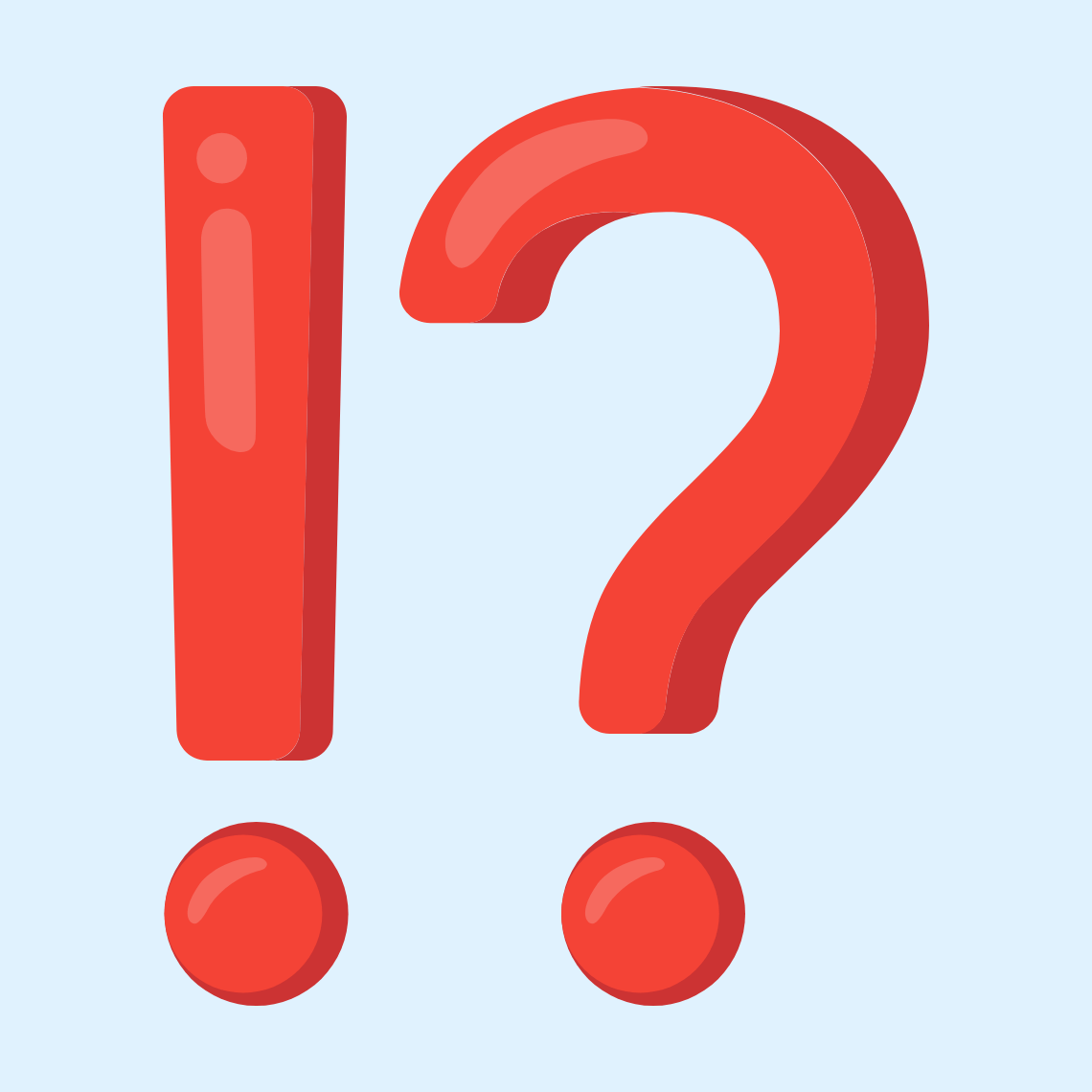 ⁉️ Exclamation question mark