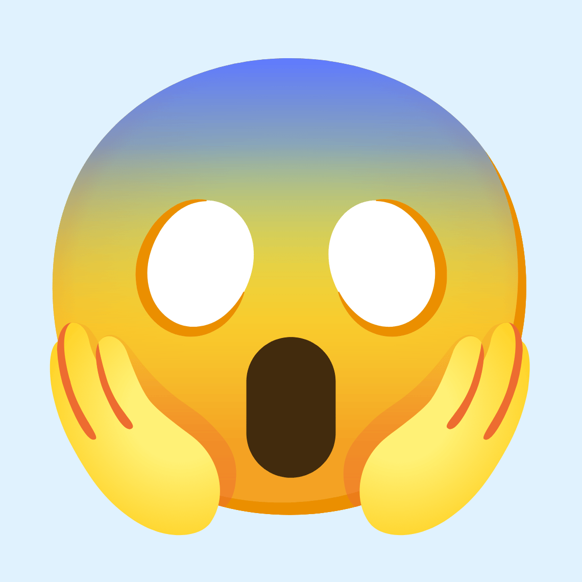 π± Face screaming in fear