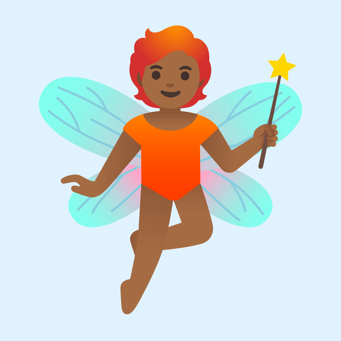 π§πΎ Fairy: medium-dark skin tone
