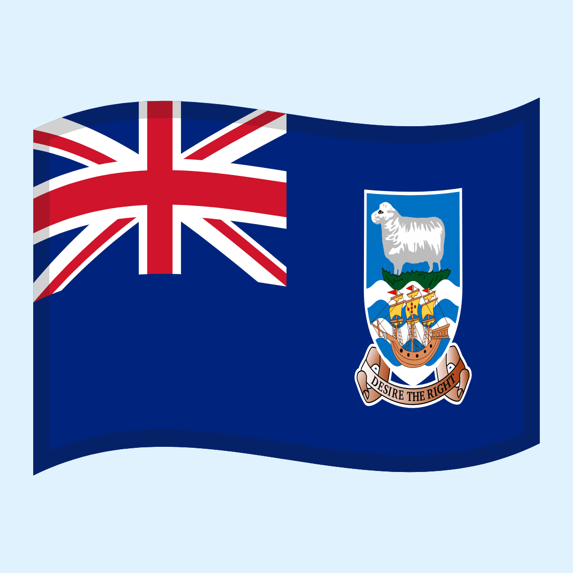 ๐ซ๐ฐ Flag: Falkland Islands
