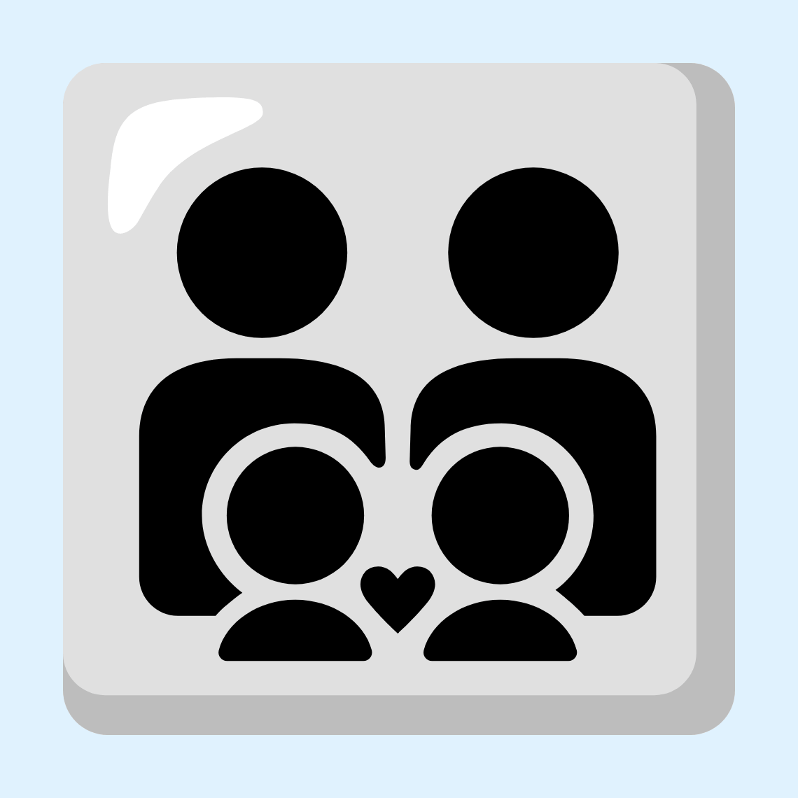π§βπ§βπ§βπ§ Family: adult, adult, child, child