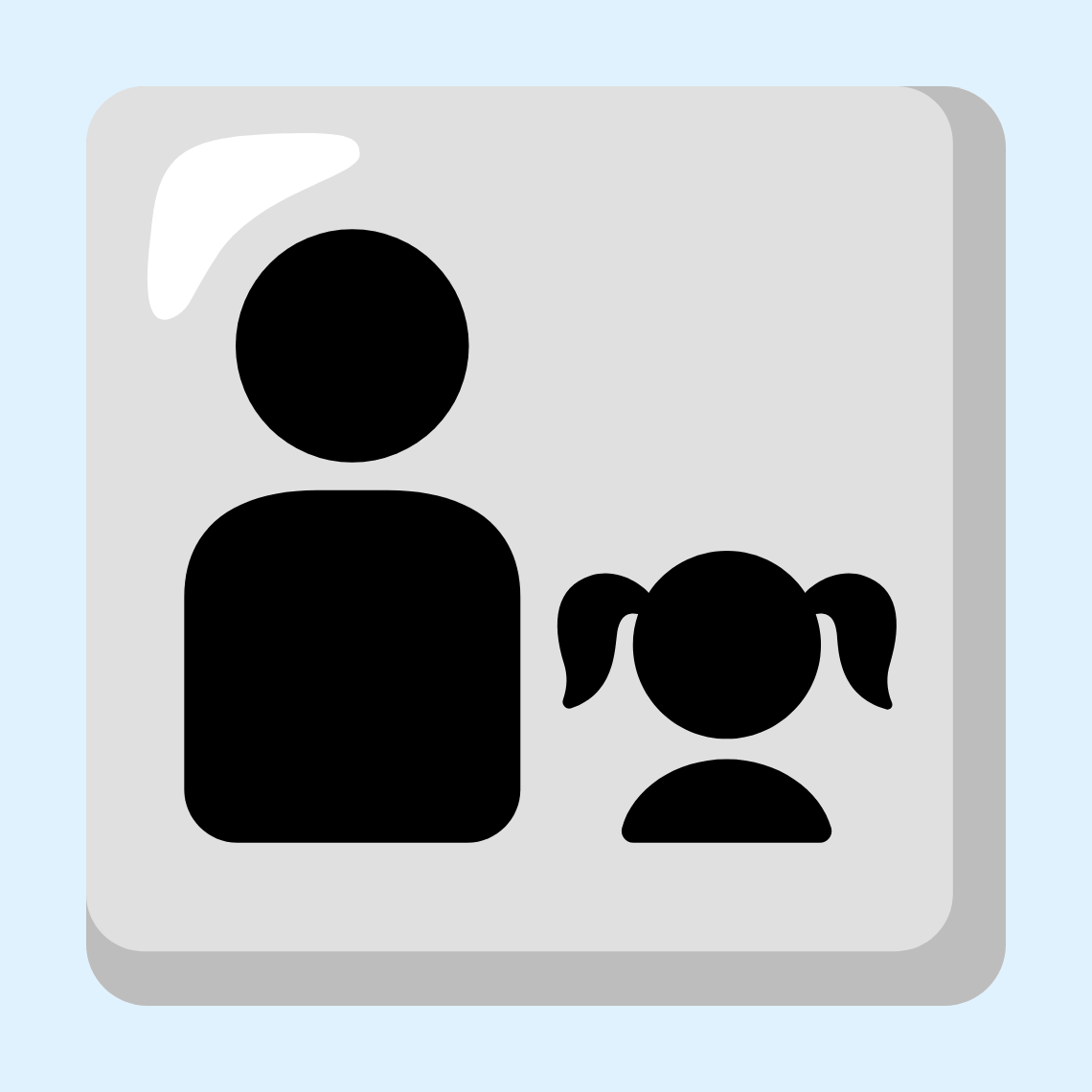π¨βπ§ Family: man, girl