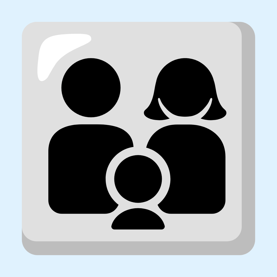 π¨βπ©βπ¦ Family: man, woman, boy