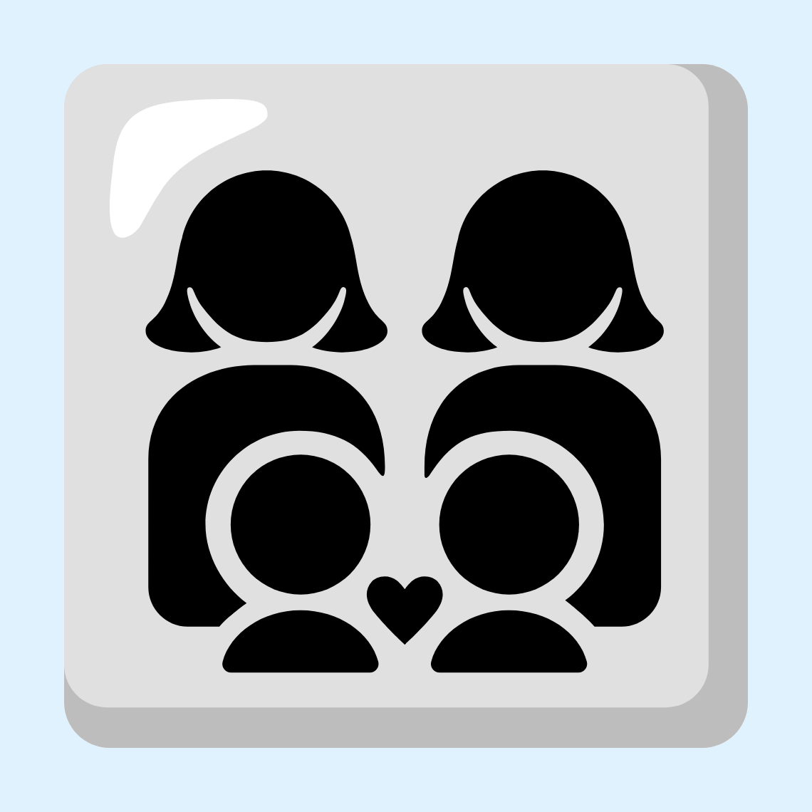 π©βπ©βπ¦βπ¦ Family: woman, woman, boy, boy
