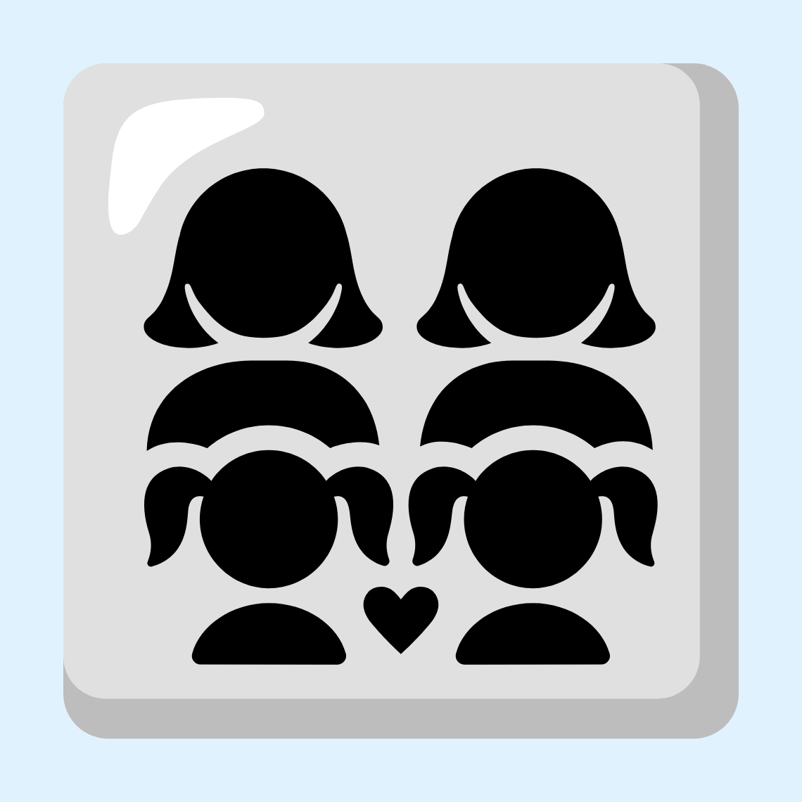 π©βπ©βπ§βπ§ Family: woman, woman, girl, girl