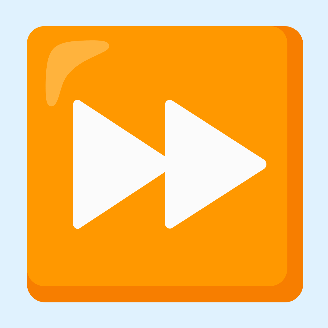 ⏩ Fast-forward button
