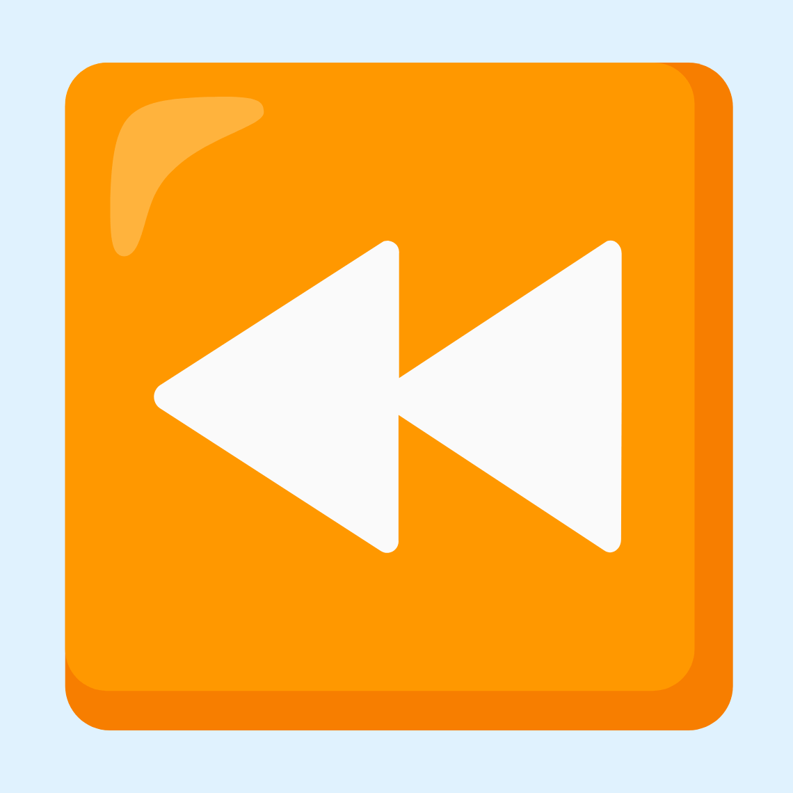 ⏪ Fast reverse button