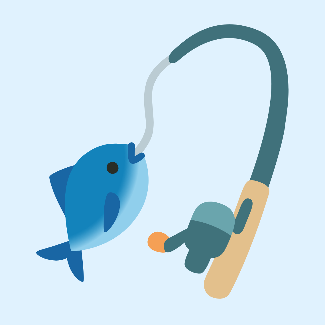 🎣 Fishing pole