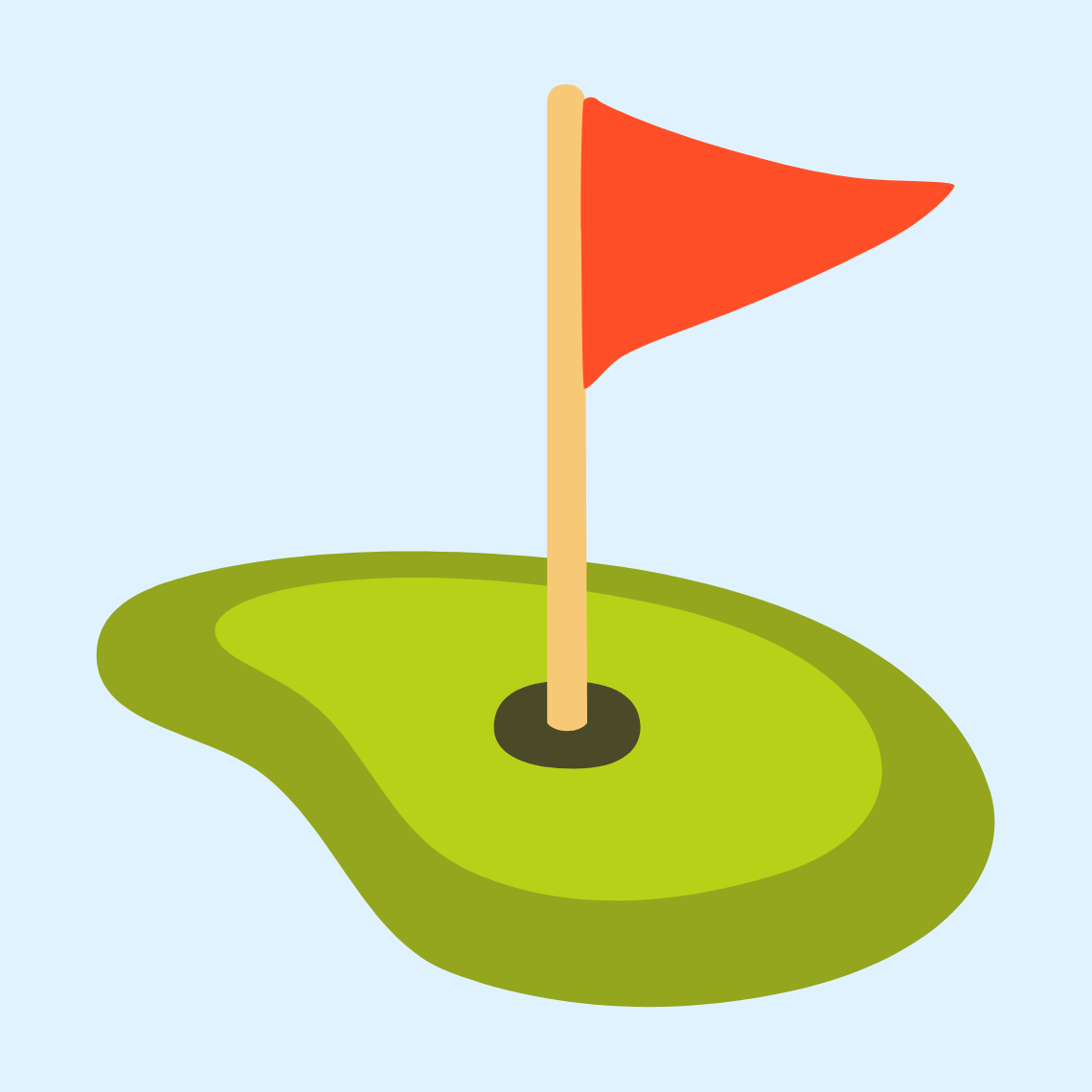 ⛳ Flag in hole