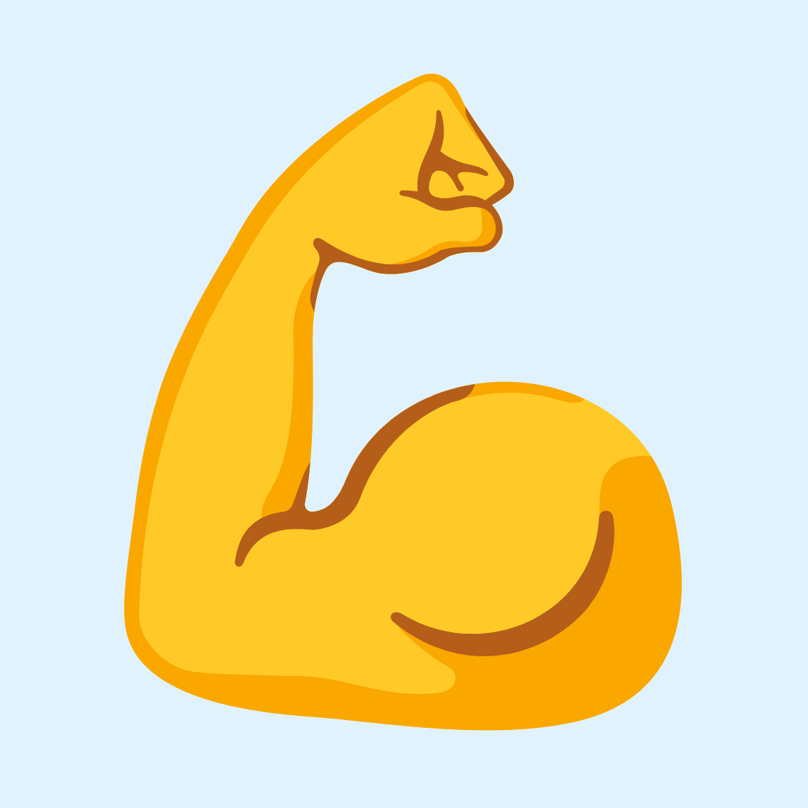 πͺ Flexed biceps
